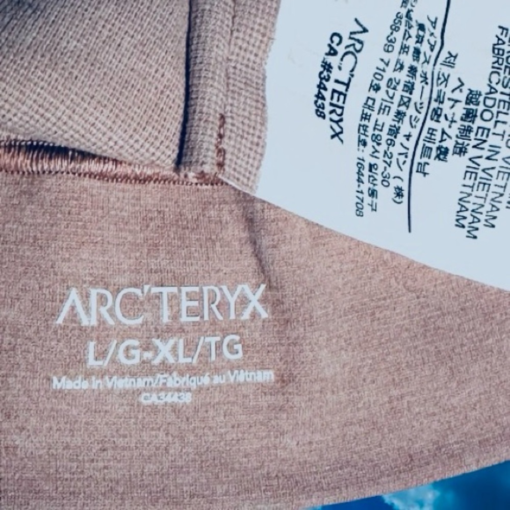 ARCTERYX MOTUS BEANIE COLOR MOMENTUM HEATHER LARE/EXTRA LARGE LIKE NEW PHASIC 2 - Picture 8 of 14